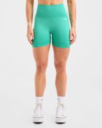Empower Seamless Shorts - Jade Green - Image 2