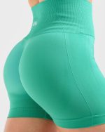 Empower Seamless Shorts - Jade Green - Image 6