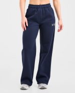 Varsity 2.0 Oversized Straight Leg Joggers - Navy