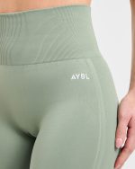 Empower Seamless Leggings - Grove Green - Image 5