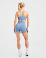 Staple Shorts - Slate Blue - Image 4