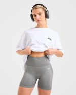 AYBL Sports Club Oversized T Shirt - White - Image 7