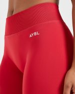 Adapt Seamless Leggings - Salsa Red - Image 5