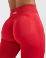 Adapt Seamless Leggings - Salsa Red - Image 6