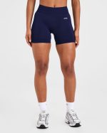 Adapt Seamless Shorts - Deep Navy - Image 2