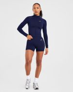 Adapt Seamless Jacket - Deep Navy - Image 3