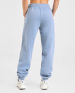 Retro Athletics Oversized Joggers - Vintage Blue - Image 2