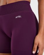Adapt Seamless Shorts - Midnight Plum - Image 6
