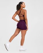 Adapt Seamless Shorts - Midnight Plum - Image 4