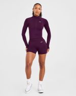 Adapt Seamless Jacket - Midnight Plum - Image 3