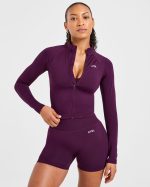 Adapt Seamless Jacket - Midnight Plum - Image 8