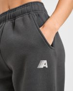 Retro Athletics Oversized Joggers - Charcoal - Image 5