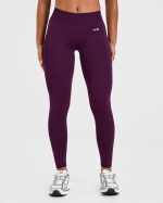 Adapt Seamless Leggings - Midnight Plum - Image 2