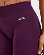 Adapt Seamless Leggings - Midnight Plum - Image 6