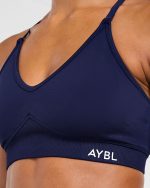 Adapt Seamless Sports Bra - Deep Navy - Image 5