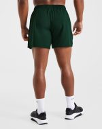 Core 5" Shorts - Forest Green - Image 2