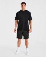 Reset Shorts - Charcoal Marl - Image 3