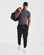 Essential T Shirt - Charcoal - Image 8