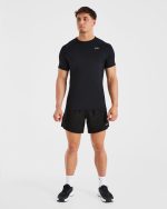 Compression Relaxed T Shirt - Black - Image 3