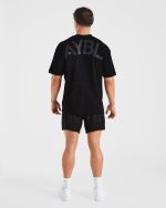 Essential Oversized T Shirt - Black - Image 4
