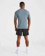 Ascend Seamless T Shirt - Slate Blue - Image 4