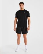 Essential T Shirt - Black - Image 3