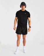 Essential T Shirt - Black - Image 8