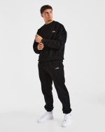 Essential Oversized Sweater - Black - Image 7