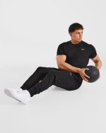 Essential Joggers - Black - Image 8
