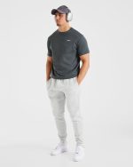 Essential Joggers - Grey Marl - Image 7