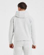 Essential Hoodie - Grey Marl - Image 2