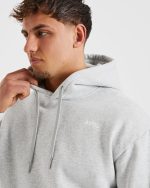 Essential Hoodie - Grey Marl - Image 5