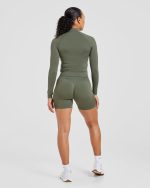 Adapt Seamless Jacket - Green - Image 4