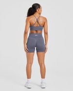 Adapt Seamless Sports Bra - Slate - Image 4