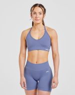 Adapt Seamless Sports Bra - Iris Blue