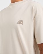 Retro Athletics Oversized T Shirt - Sand - Image 6