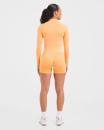 Adapt Seamless Jacket - Bright Orange - Image 4