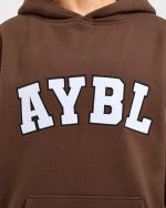 Varsity 2.0 Oversized Hoodie - Brown - Image 5