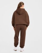 Varsity 2.0 Oversized Joggers - Brown - Image 4