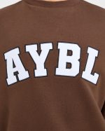 Varsity 2.0 Oversized Sweatshirt - Brown - Image 5