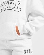 Varsity 2.0 Oversized Hoodie - Heather Grey - Image 6