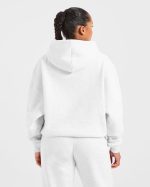 Varsity 2.0 Oversized Hoodie - Heather Grey - Image 2