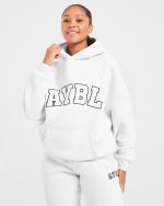 Varsity 2.0 Oversized Hoodie - Heather Grey - Image 8