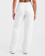 Varsity 2.0 Oversized Straight Leg Joggers - Heather Grey - Image 2