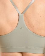 Staple Sports Bra - Washed Olive - Image 6