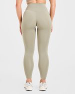 Staple Leggings - Washed Olive - Image 2