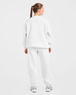 Varsity 2.0 Oversized Sweatshirt - Heather Grey - Image 4