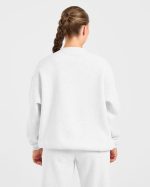 Varsity 2.0 Oversized Sweatshirt - Heather Grey - Image 2
