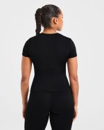 Sculpt T Shirt - Black - Image 2