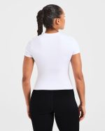 Sculpt T Shirt - White - Image 2